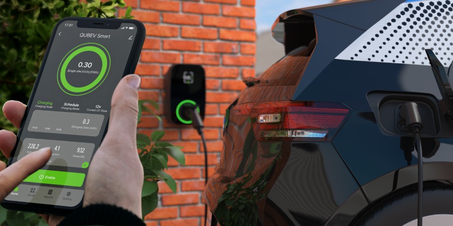 Electric Vehicle Charger Phone